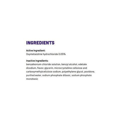 Afrin, No Drip Extra Moisturizing Oxymetazoline Hcl Nasal Decongestant Pump Mist, 15 Ml Afrin