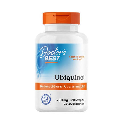 Doctors Best, Ubiquinol With Kaneka, 200 Mg, 120 Softgels Doctors Best