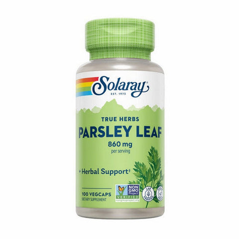 Solaray, True Herbs Parsley Leaf, 430 mg, 100 Caps Solaray