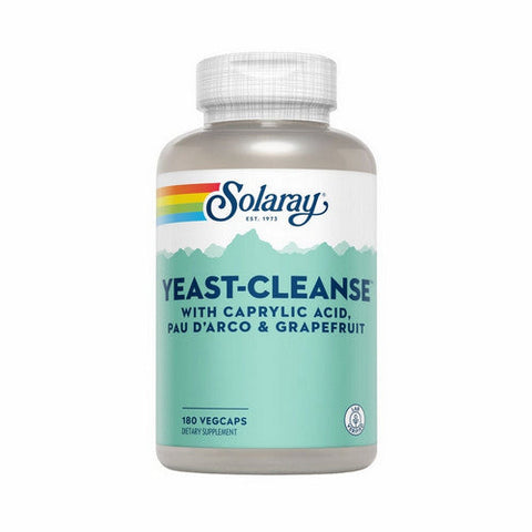 Solaray, Yeast-Cleanse, 180 Caps Solaray