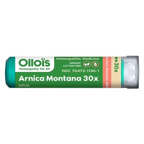 Ollois, Arnica Montana 30x Organic Lactose Free Homeopathic Pellets, 80 Count Ollois