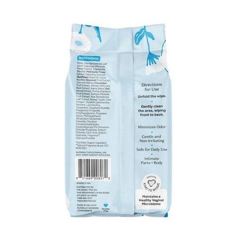 The Honey Pot, Intimate Wipes Sensitive, 30 Count