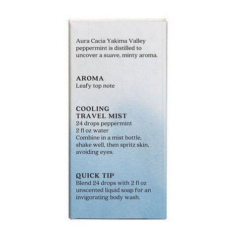 Aura Cacia, Essential Oil, Peppermint 0.5 Oz Aura Cacia