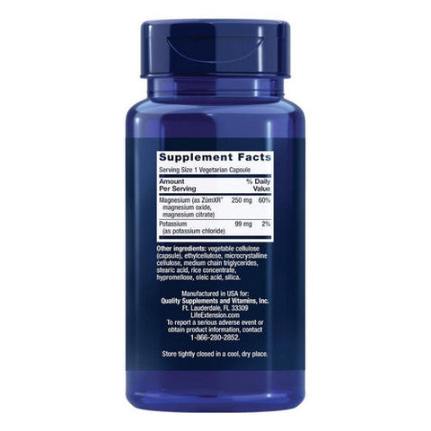 Life Extension, Potassium with Extend-Release Magnesium, 60 Caps Life Extension
