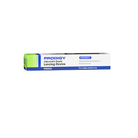 Prodigy, Adjustable Depth Lancing Device, 1 Each Prodigy