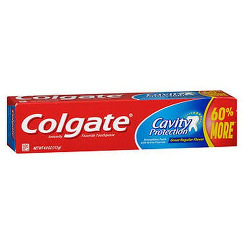Colgate, Cavity Protection Anticavity Fluoride Toothpaste Great Regular, 4 Oz Colgate
