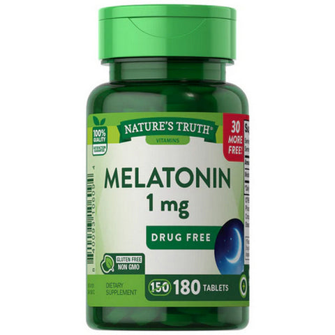 Sleep Melatonin 180 Tabs by Nature's Truth