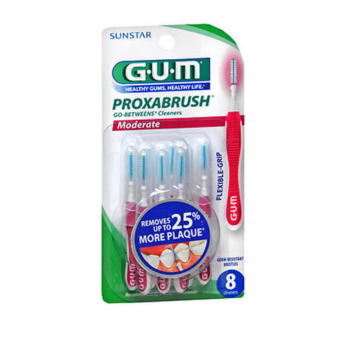 Gum, Proxabrush Go-Betweens Cleaners Moderate, 10 Each Gum