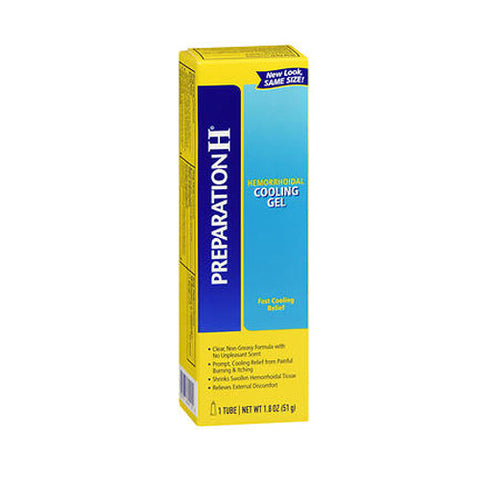 Preparation H, Hemorrhoidal Cooling Gel With Aloe, 1.8 Oz Preparation H