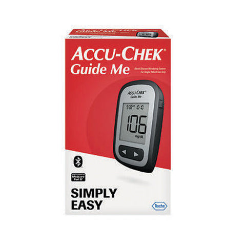 Accu-Chek, Guide Me Glucose Monitor Kit For Diabetic Blood Sugar Testing, 1 Each Accu-Chek