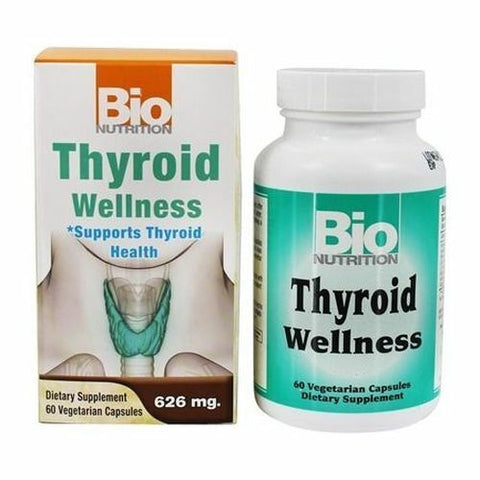 Bio Nutrition Inc, Thyroid Wellness, 60 Veg Caps Bio Nutrition Inc