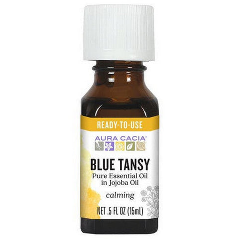 Aura Cacia, Essential Oil, Tansy in Jojoba 0.5 Oz Aura Cacia