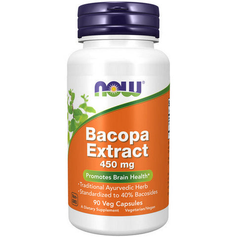 Now Foods, Bacopa Extract, 450 Mg, 90 Veg Caps Now Foods