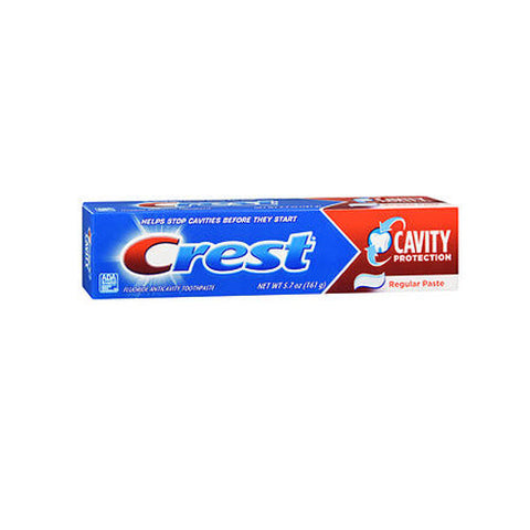 Crest, Cavity Protection Fluoride Anticavity Toothpaste Regular, 5.7 Oz Crest