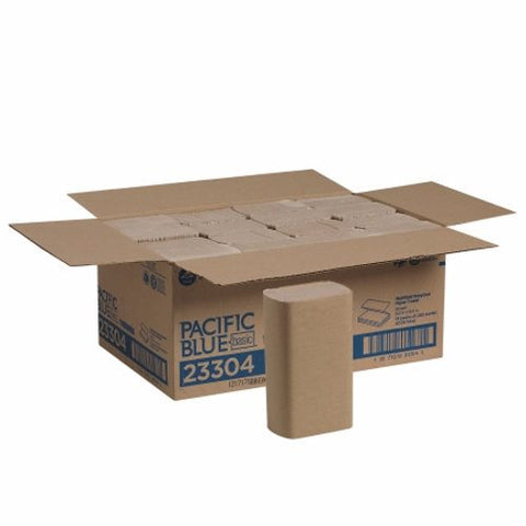 Paper Towel Pacific Blue Basic Multi-Fold 9-1/4 X 9-2/5 Inch Case of 16 by Georgia Pacific