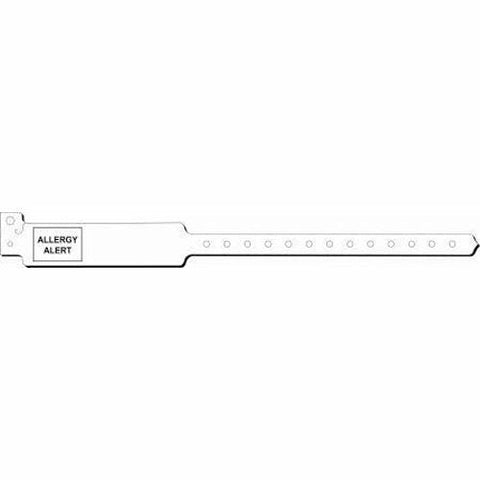 Precision Dynamics, Identification Band Sentry  SuperBand  Alert Wristband Permanent Snap Allergy Alert, Box Of 250 Precision Dynamics