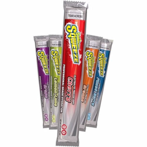 Kent Precision Foods, Electrolyte Replenishment Freeze Pop Sqwincher Squeeze Assorted Flavors 3 oz., Count of 10 Kent Precision Foods