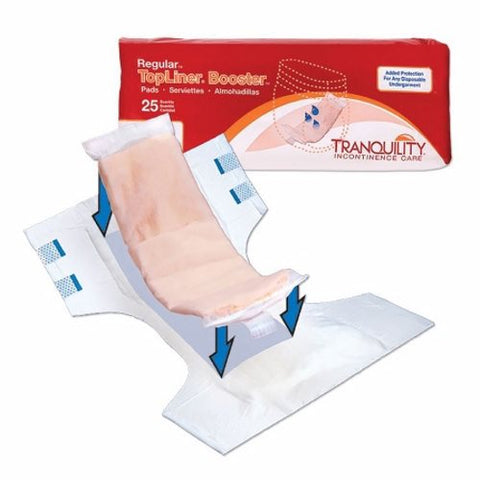 Principle Business Enterprises, Incontinence Booster Pad 2 3/4X14 In, Count of 25 Principle Business Enterprises