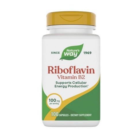 Riboflavin Vitamin B2 100 Caps by Nature's Way