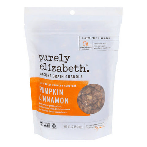 Purely Elizabeth, Ancient Grain Granola Pumpkin Cinnamon, 12 Oz(Case Of 6) Purely Elizabeth
