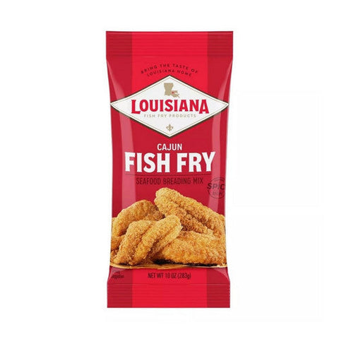 Louisiana Fish Fry, Cajun Fish Fry, 10 Oz(Case Of 12) Louisiana Fish Fry