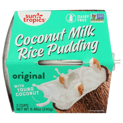 Sun Tropics, Pddng Rice Coconut Milk, 8.46 Oz(Case Of 6) Sun Tropics