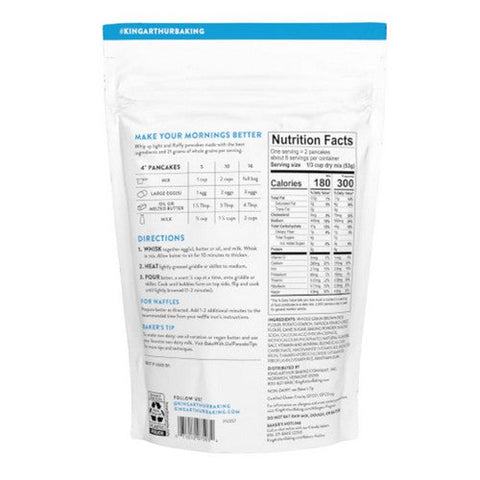 King Arthur, Mix Pancake Gf, 15 Oz(Case Of 6) King Arthur