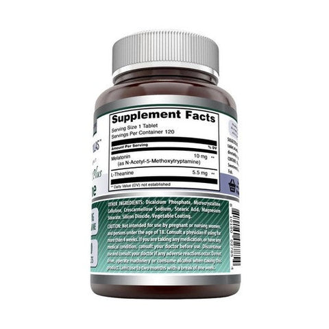 Amazing Nutrition, Melatonin Plus L-Theanine, 15.5 Mg, 120 Tabs Amazing Nutrition