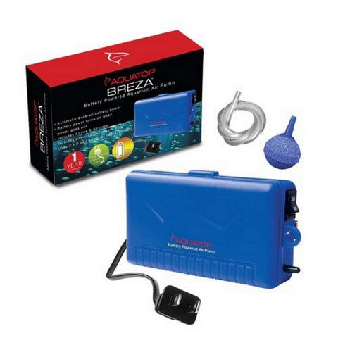 Aquatop, Breza Battery Powered Aquarium Air Pump, 1 Count Aquatop