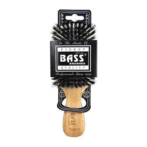 Bass Brushes, 100% Wild Boar Bristle Classic Men'S Club Style Hair Brush, 1 Count Bass Brushes
