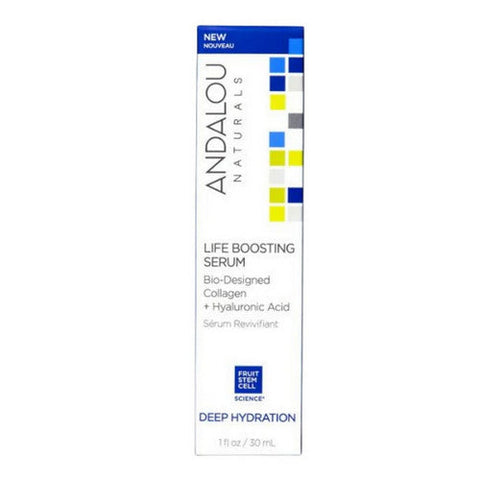 Andalou Naturals, Deep Hydration Life Boosting Serum, 1 Oz Andalou Naturals