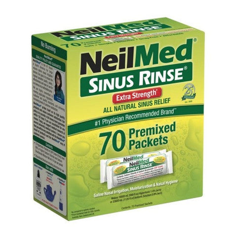 Neilmed, Sinus Rinse Extra Strength, 70 Packets Neilmed