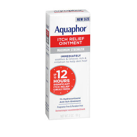 Aquaphor, 1% Hydrocortisone Itch Relief Ointment, 1 Count Aquaphor