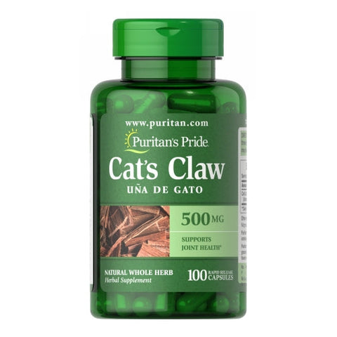 Puritan's Pride, Cat's Claw, 500 mg, 100 Capsules Puritan's Pride