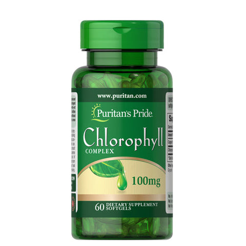 Puritan's Pride, Chlorophyll Complex, 100mg, 60 Softgels Puritan's Pride
