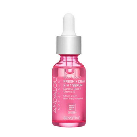 Andalou Naturals, 1000 Roses 2-In-1 Serum, 1 Oz Andalou Naturals