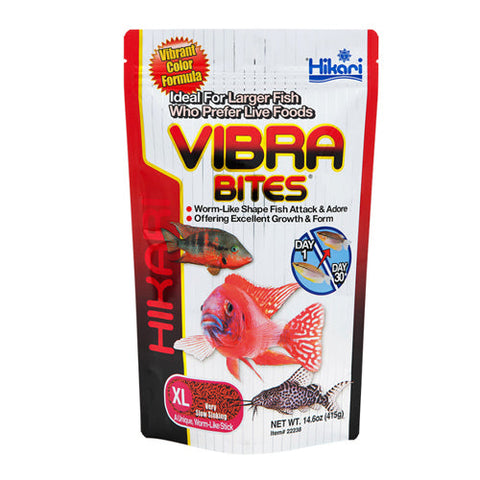 Hikari, Hikari USA Vibra Bites Tropical Fish Food, 1 Each/14.6 Oz, XL Hikari