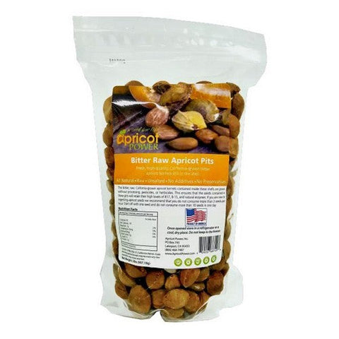 Apricot Pits (In Shell) 32 Oz by Apricot Power