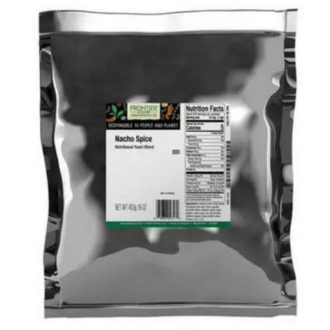 Nacho Spice Nutritional Yeast Blend 1 Lb by Frontier Coop