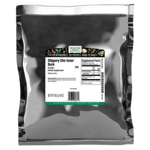 Frontier Coop, Slippery Elm Inner Bark Powder, 16 Oz Frontier Coop