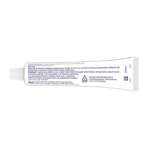 Crest, Baking Soda And Peroxide Whitening Fluoride Anticavity Toothpaste Fresh Mint, 4.2 Oz