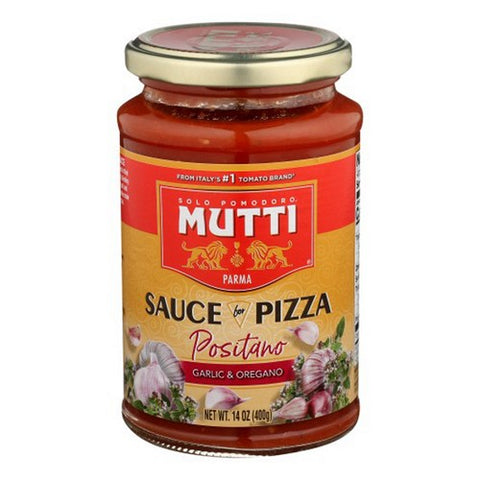 Garlic And Oregano Positano Pizza Sauce 14 Oz (Case Of 6) by Mutti