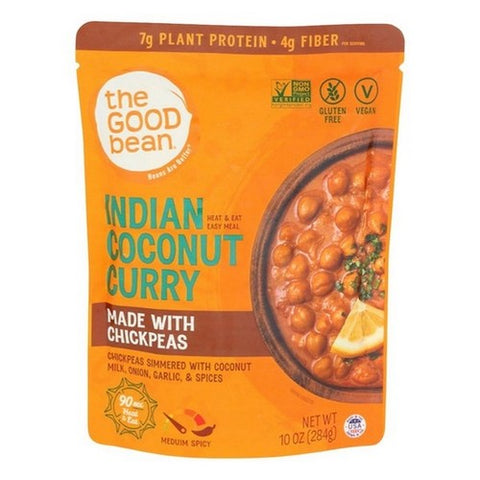 The Good Bean, Indian Coconut Curry, 10 Oz(Case Of 4) The Good Bean