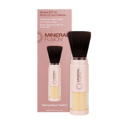 Mineral Fusion, Mineral SPF 30 Brush On Sun Defense, 0.14 Oz Mineral Fusion