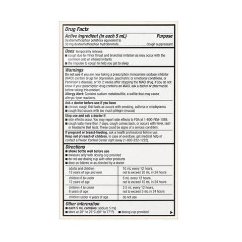 Foster And Thrive, 12 Hour Cough Relief Extended Release Oral Suspension Grape, 3 Oz Foster And Thrive