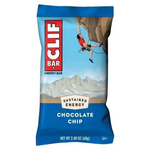 Chocolate Chip Energy Bars 12 Oz (Case Of 9) by Clif Bar