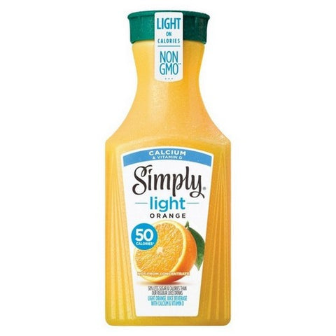 Orange Juice Light Calcium and Vitamin D 52 Oz by Simply Beverages