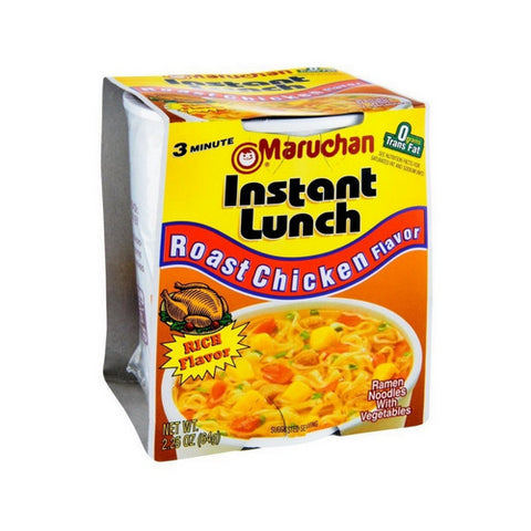 Instant Lunch Roast Chicken Flavor 2.25 Oz (Case Of 12) by Maruchan