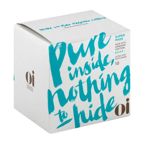 Organic Initiative (OI), Initiative Organic Cotton Regular Tampon with Cardboard Applicator, 10 Count Organic Initiative (OI)