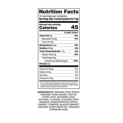 Yogi, Organic Halloween Gummy Fruits, 15 Packets Yogi